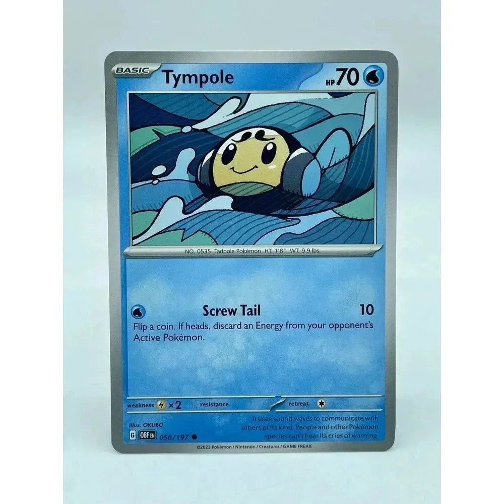 Tympole 050/197 Common S&V: Obsidian Flames Non-Holo Pokemon TCG‎ Mint Unplayed